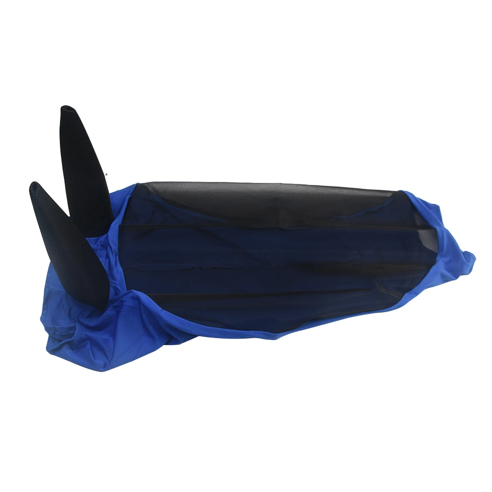 Синее покрытие для ушей анти УФ Защита лица Сетка москитная зоотовары Комфорт