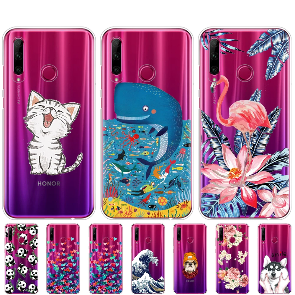 Case For Honor 10i Case Honor 10i HRY-LX1T Case Silicon TPU Back Cover Phone Case For Huawei Honor 10i Honor10i 6.21