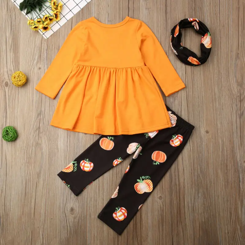 Новинка одежда для девочек на Хэллоуин платье с длинными рукавами и оборками