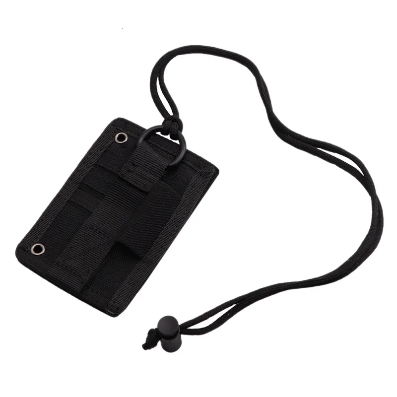 

1 Pcs ID Card Badge Lightweight Detachable Hook Neck Hanging Tag Case Multi-tool
