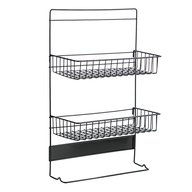 Железная боковая стойка для холодильника настенные держатели полки кухонных