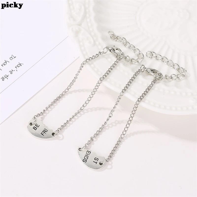 2 шт./компл. Браслет Лучший Друг для женщин и мужчин Bff браслеты Набор дружбы