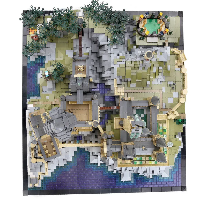 

New Movie Castle Compatible With 6862pCS 22004 Magic School of Witchcraft and Wizardry Model Building Blocks Assembly Kids Toys