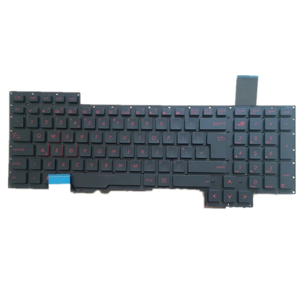 Клавиатура для ноутбука ASUS G751 G751JL G751JM G751JT G751JY GFX71 GFX71J GFX71JT GFX71JY американская версия