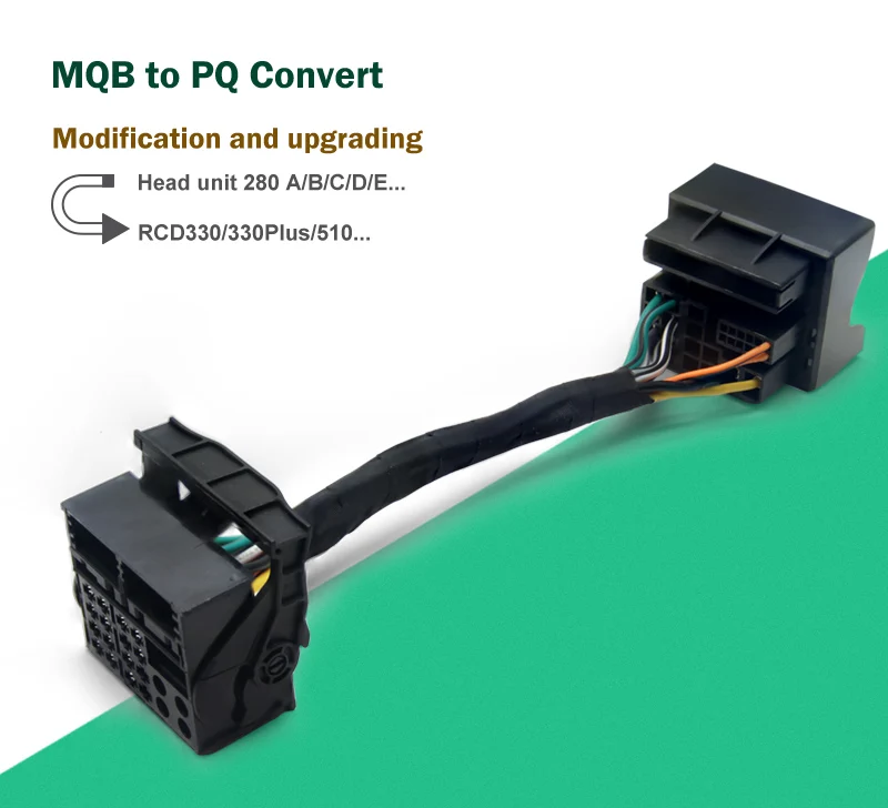MQB к PQ адаптер RCD330 MQB к PQ конвертер