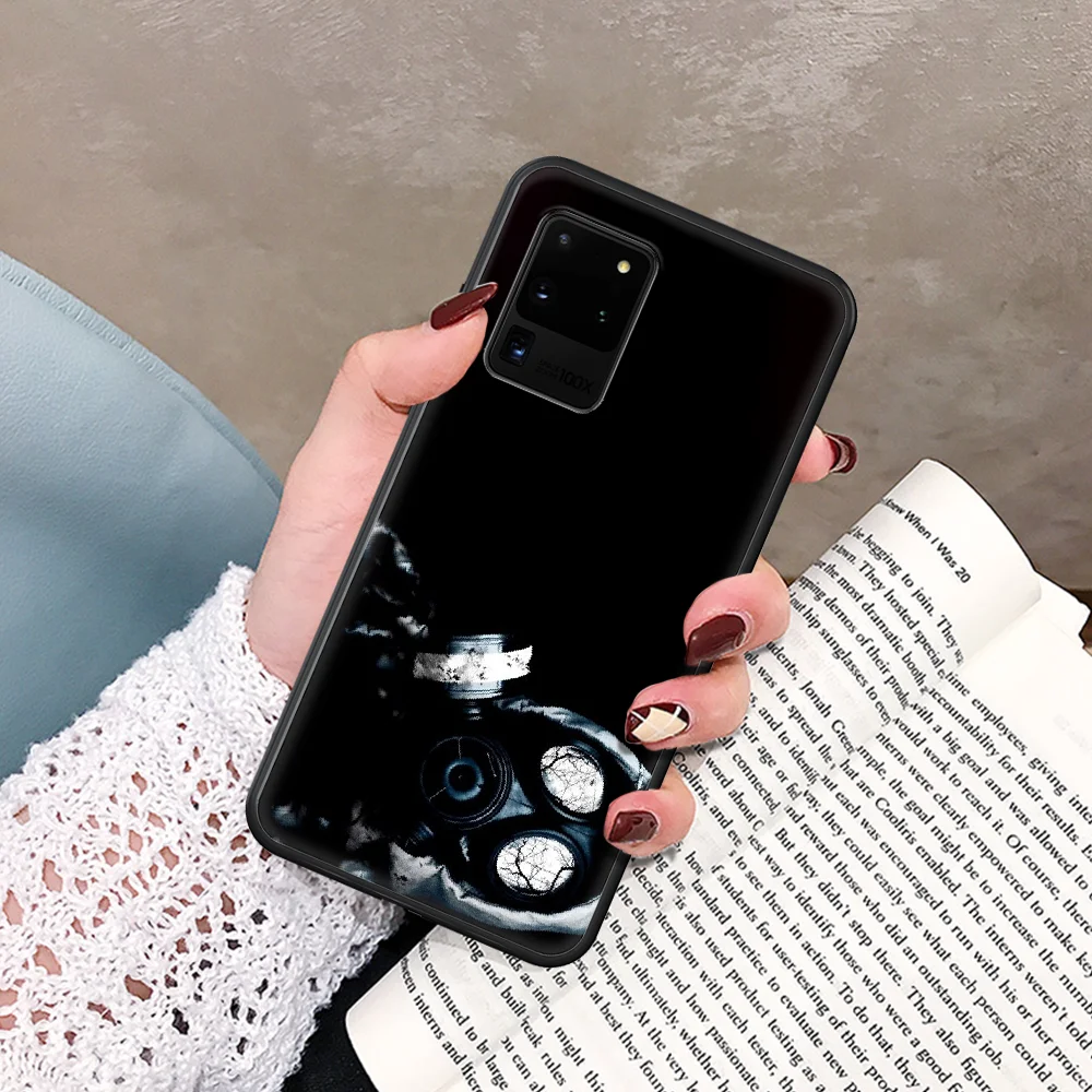 

stalker clear sky Game Phone Case For Samsung Galaxy Note S 8 9 10 20 Plus E Lite Uitra black Waterproof Soft Etui Pretty Cover