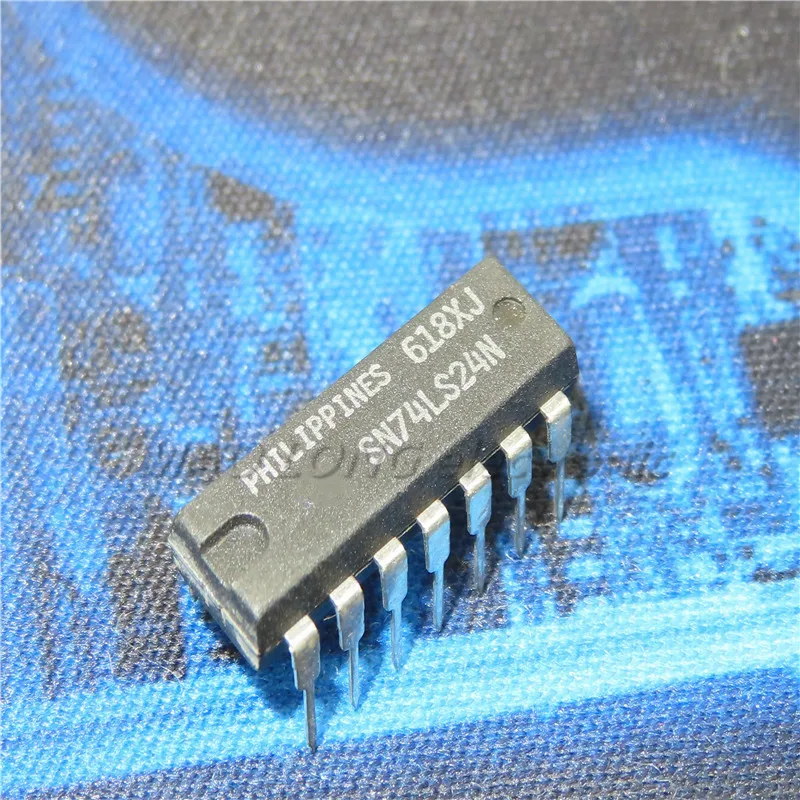 

10PCS/LOT SN74LS24N 74LS24 DIP-14 integrated circuit IC chip In Stock