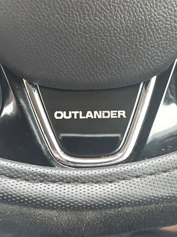Автомобильный Стайлинг отделка рулевого колеса молдинг крышки для MITSUBISHI OUTLANDER 2017