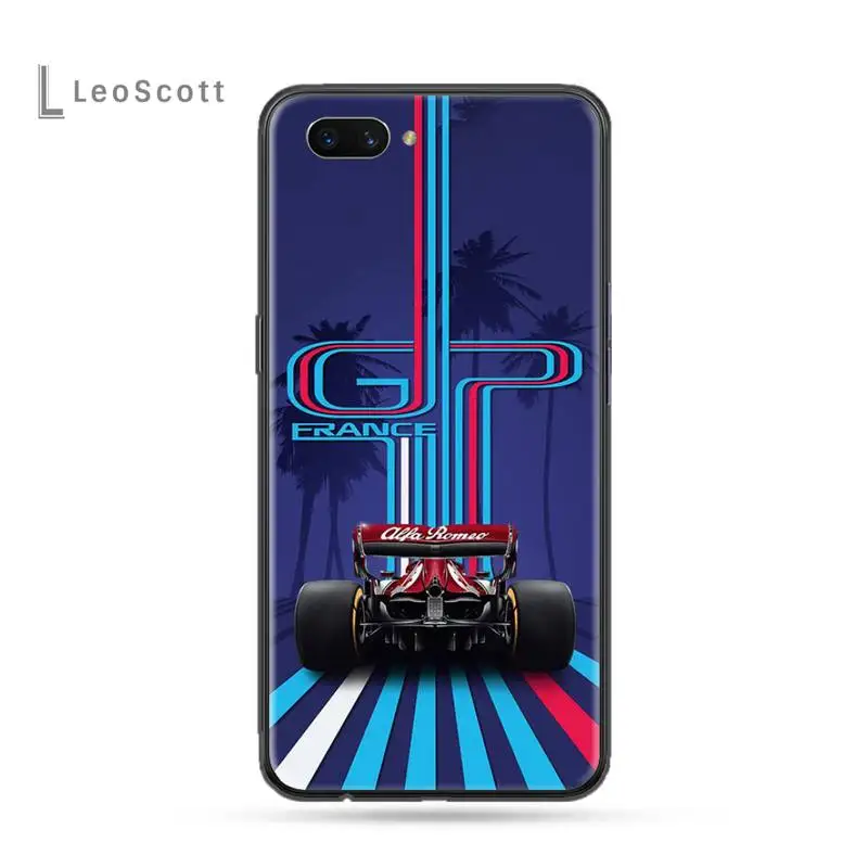 

Formula 1 F1 Painted cAR Phone Case For OPPO F 1S 7 9 K1 A77 F3 RENO F11 A5 A9 2020 A73S R15 REALME PRO Cover Funda Shell
