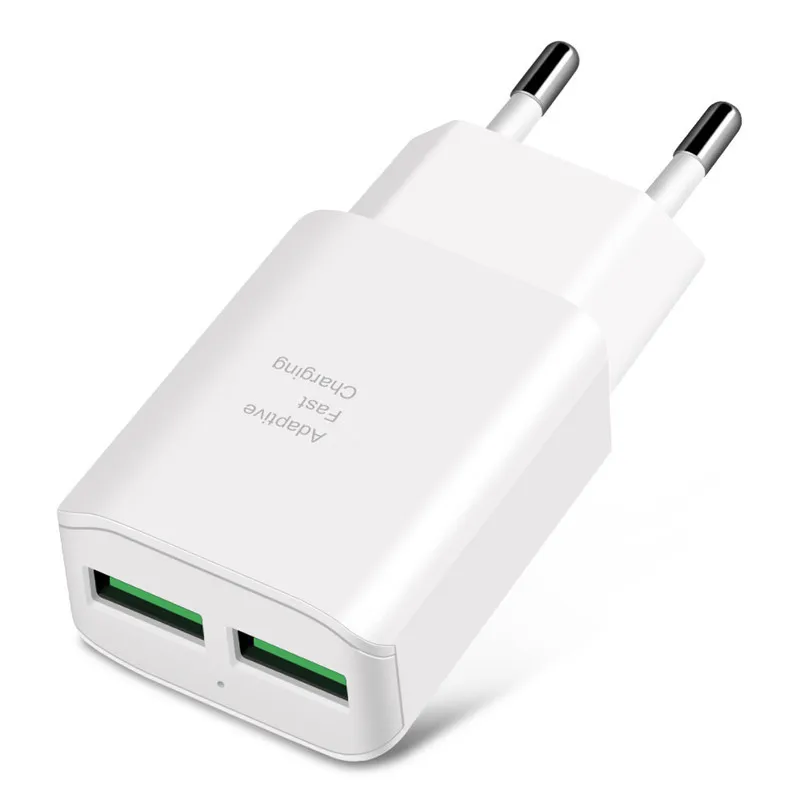 Быстрое зарядное устройство USB 18 Вт для iphone 6s 7 X 11 планшетов 9 В Адаптивное быстрое