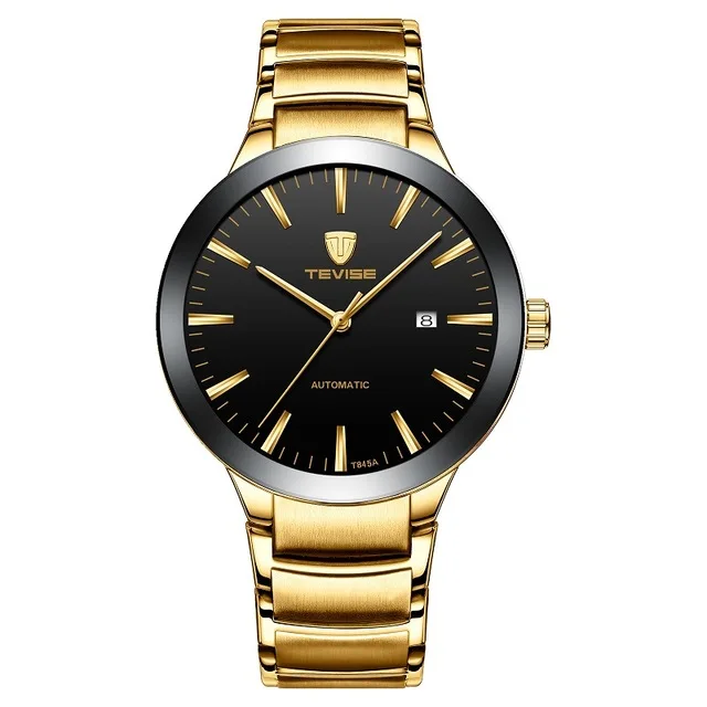 TEVISE Топ бренд Automatico Relogio Masculino роскошные механические часы для мужчин Tourbillon с