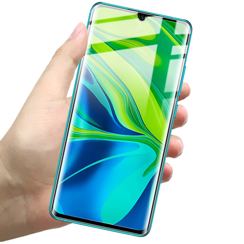 Gel Protective Film For Xiaomi mi note 10 Full Cover Hydrogel Film Xiomi Note 10 Lite High Clear Screen Protector