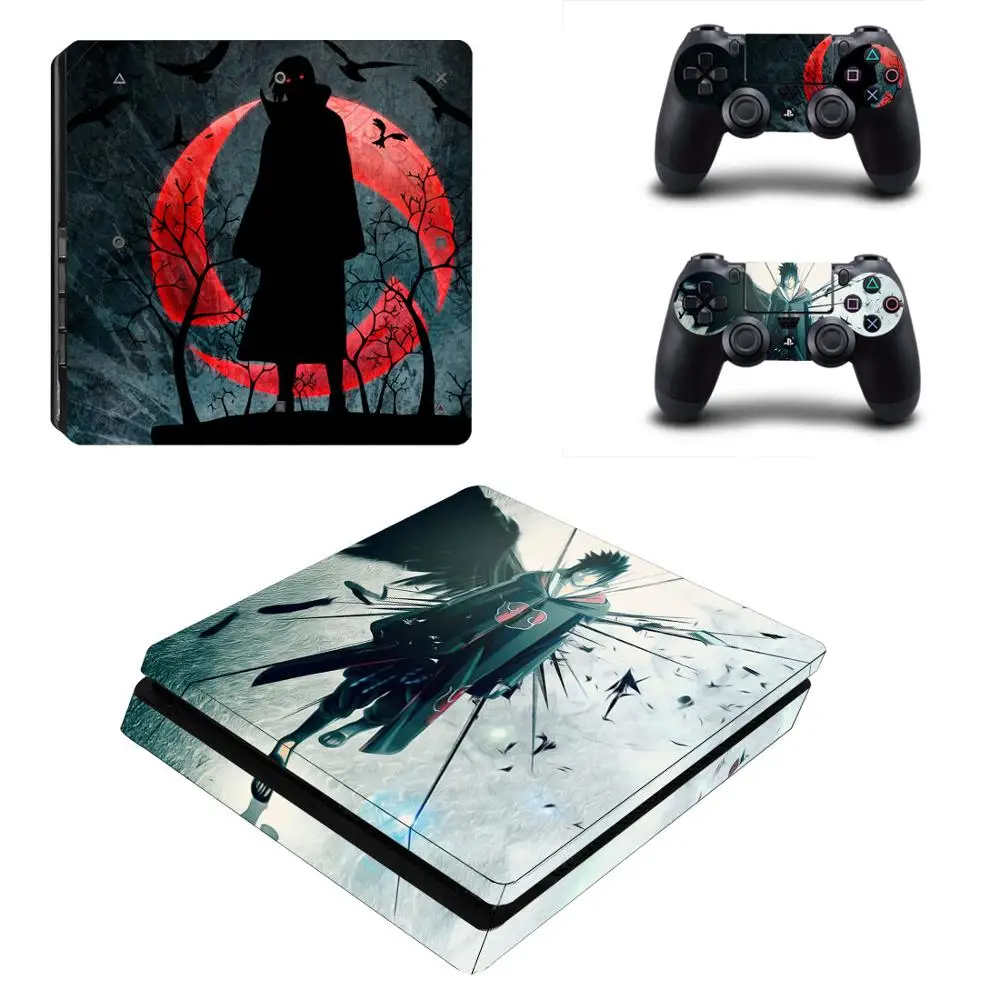 Наруто PS4 тонкая наклейка s PS 4 Play station Тонкая виниловая Pegatinas для playstation Slim консоль