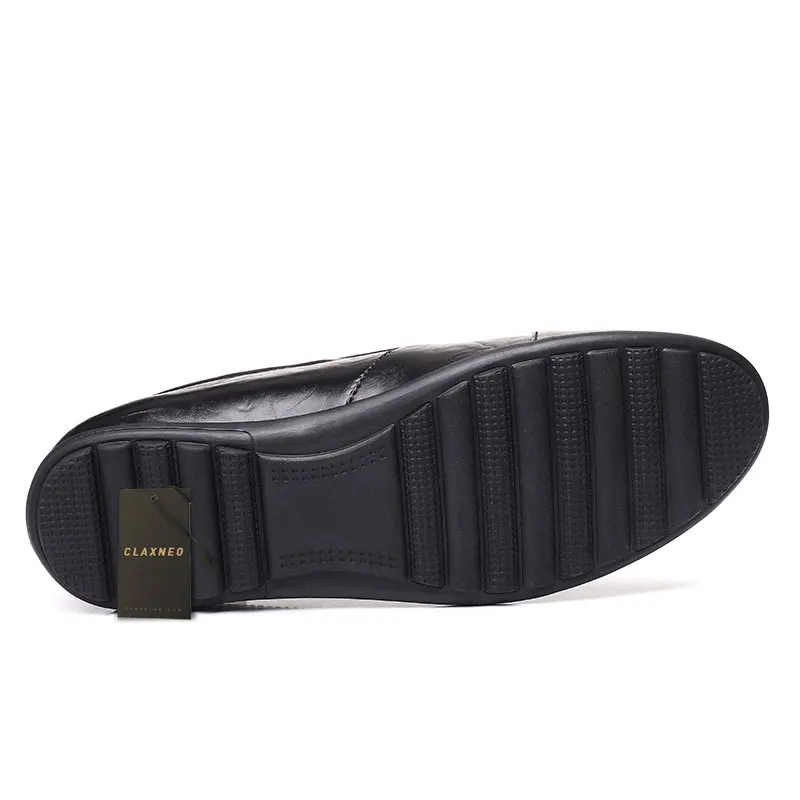 CLAXNEO мужские лоферы кожаные туфли Летние мокасины дышащая повседневная обувь