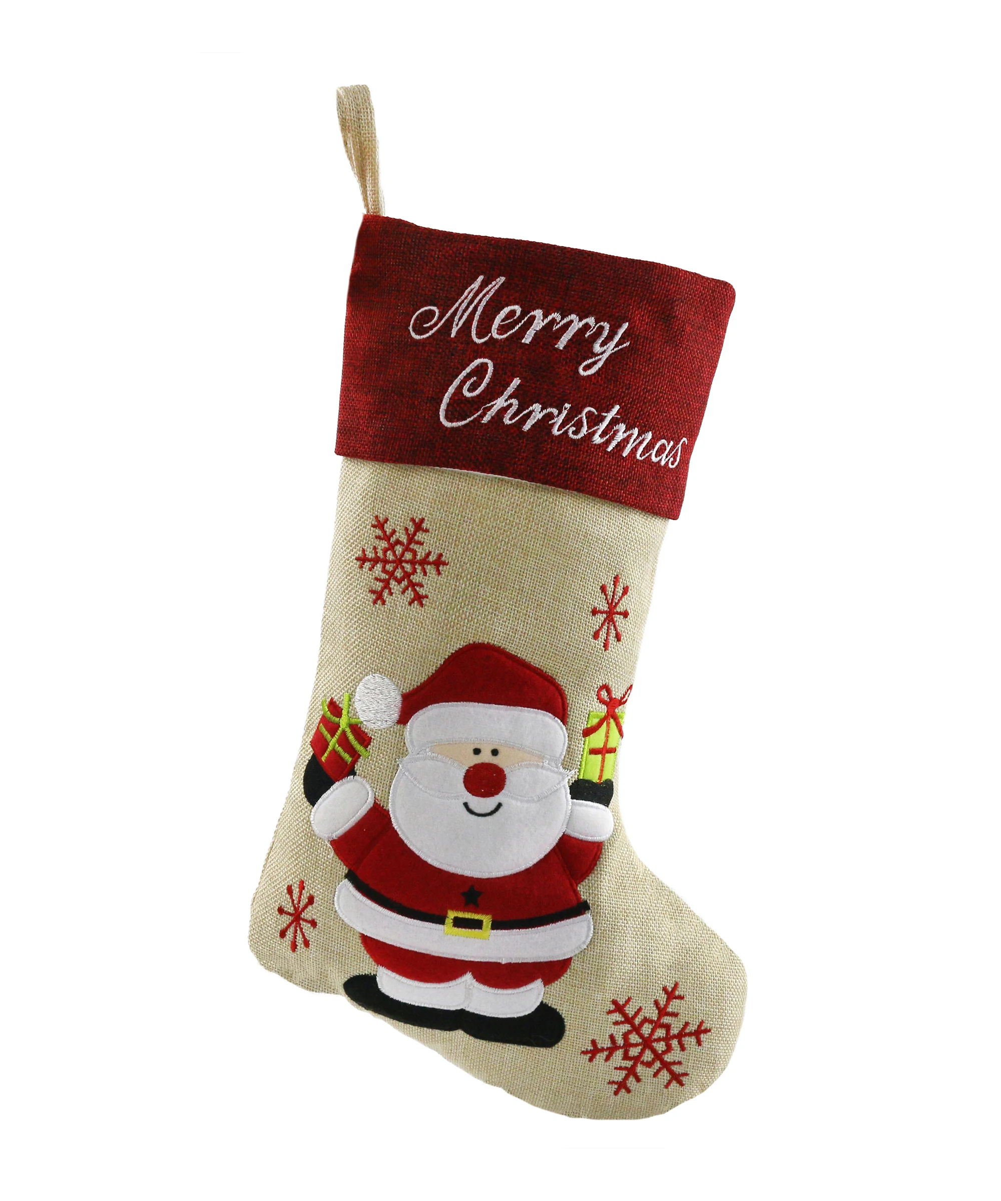 Прямая поставка милые рождественские чулки комплект из 4 разных рождественских