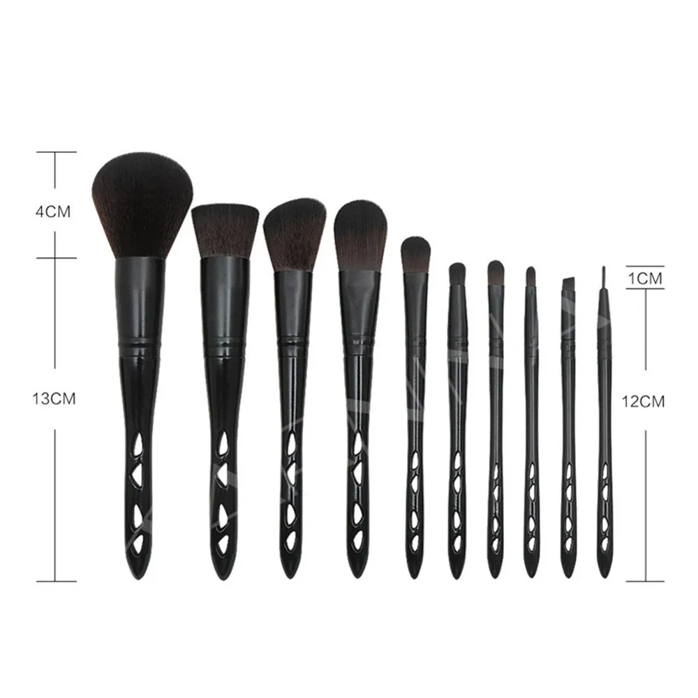 10 шт. Профессиональные кисти для макияжа|Аппликатор теней век| |