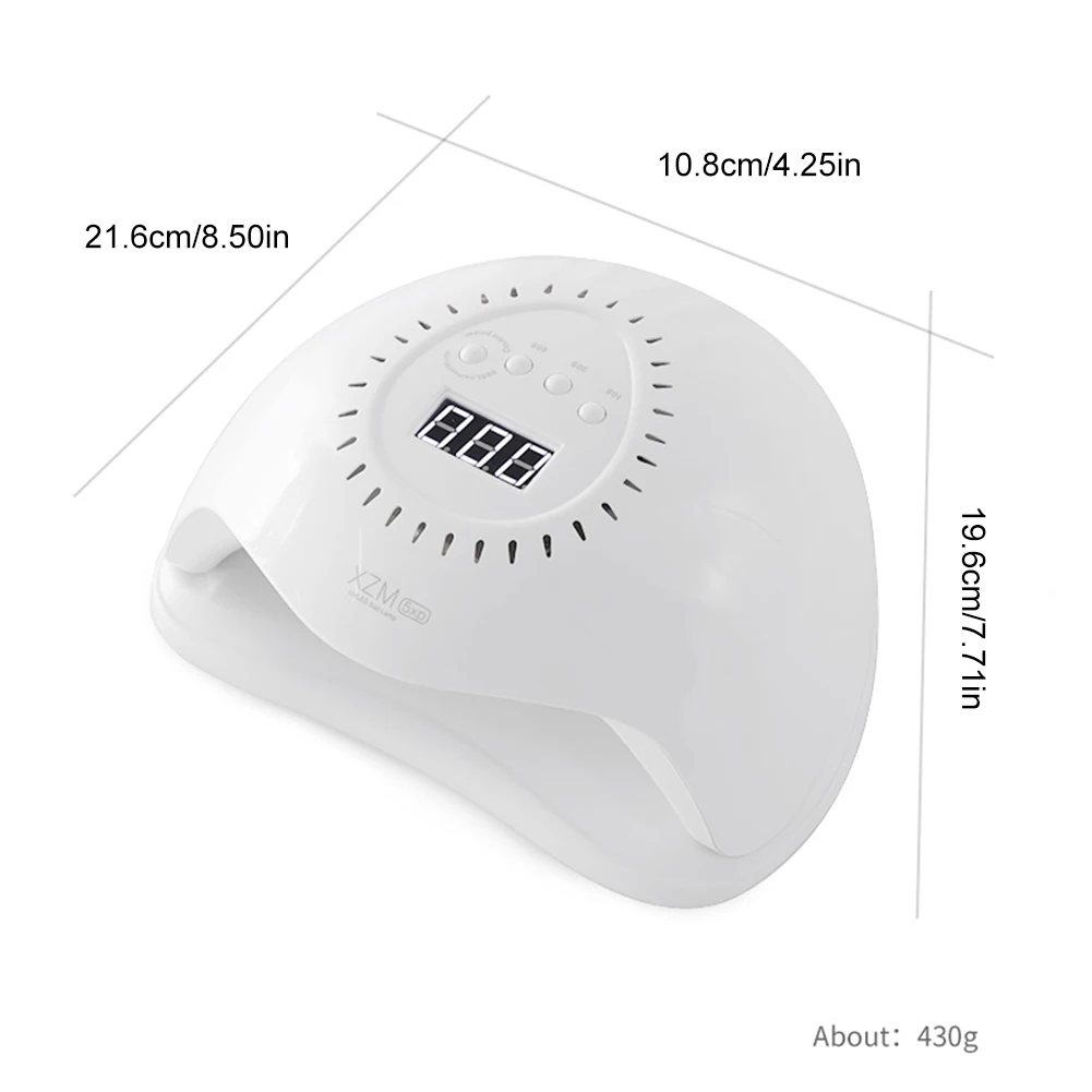 

168W Nail Lamp LED Display 42Led Light Touch Button Nail Lamp For Curing Gel Polish Professional Manicure Lamp UV Nail Dryer