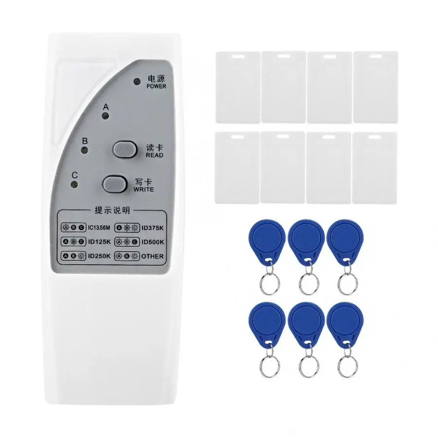 XJB-SUIT Ручной считыватель репликатор RFID NFC 125khz-13.56mhzID IC репликатор карт контроля доступа - Цвет: XJB-SUIT