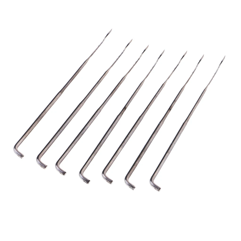 

7 Pieces Spiral Shape Felting Needles Holder Wooden Handle Wool Felting Tools