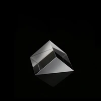 right angle prism optical k9 prisms 40x40x40mm internal refraction prisms experiment optical glass right angle glass