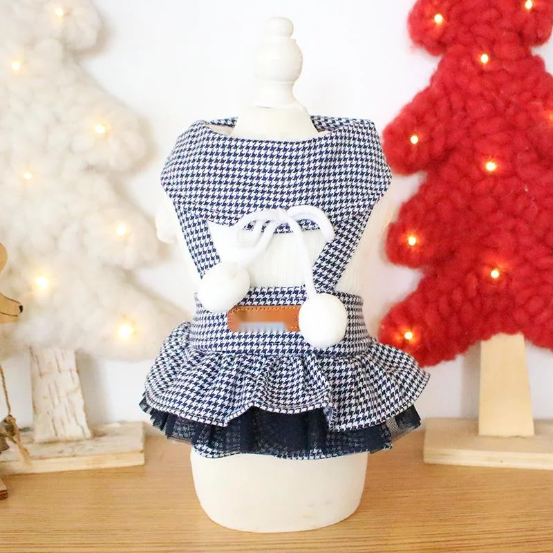

Two For Choice Dresses And Jumpsuits For Autumn And Winter Dogs Couple's College Style Clothes For Pet Supplies