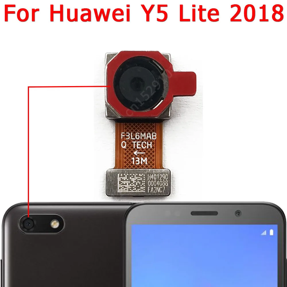 Оригинальный Для Huawei Y5 Lite 2018 спереди и сзади со встроенной камерой записи