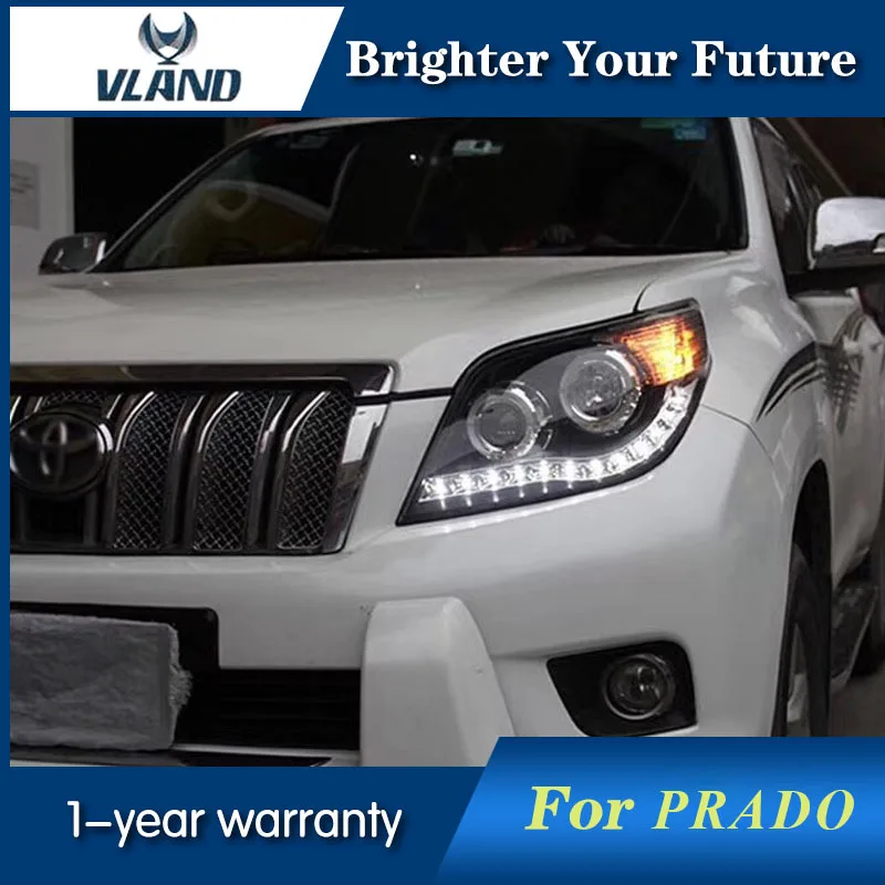 Светодиодный ная фара Орлиный глаз для Toyota Prado 2700 FJ150 фары 2010 2013 DRL HID биксеноновый