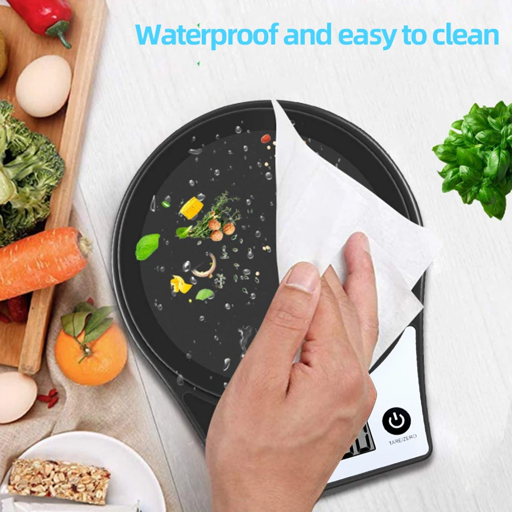 Бытовые кухонные весы AIRMSEN электронные пищевые для выпечки измерительный