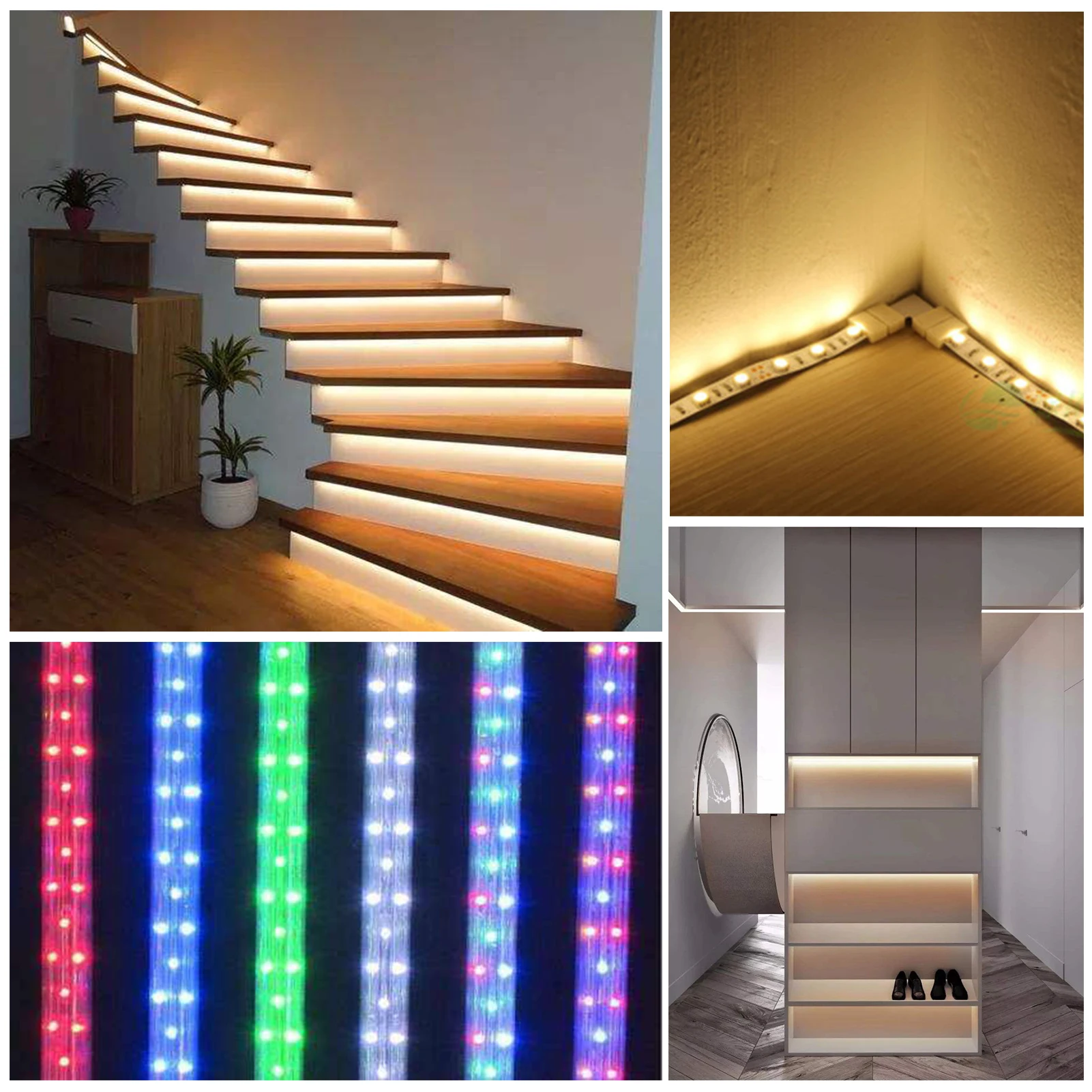 Светодиодный ленточный светильник s 5 м RGB светодиодный водонепроницаемый 5050