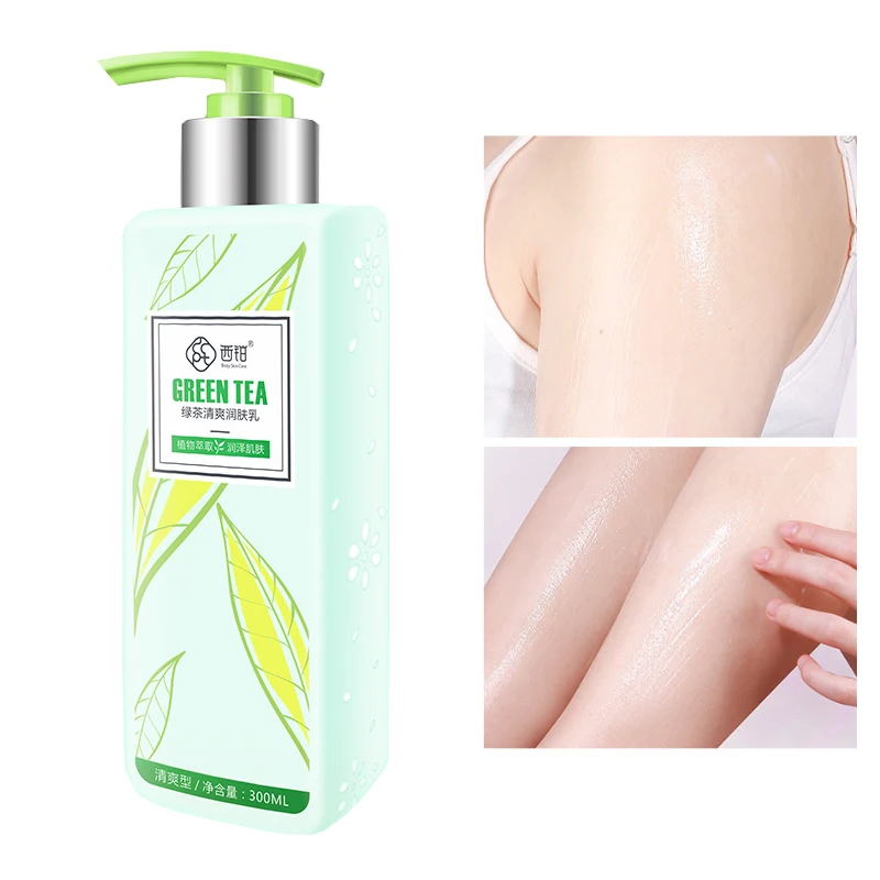 CCPT горячая Распродажа Зеленый Чай Лосьон для тела увлажняющий и освежающий уход