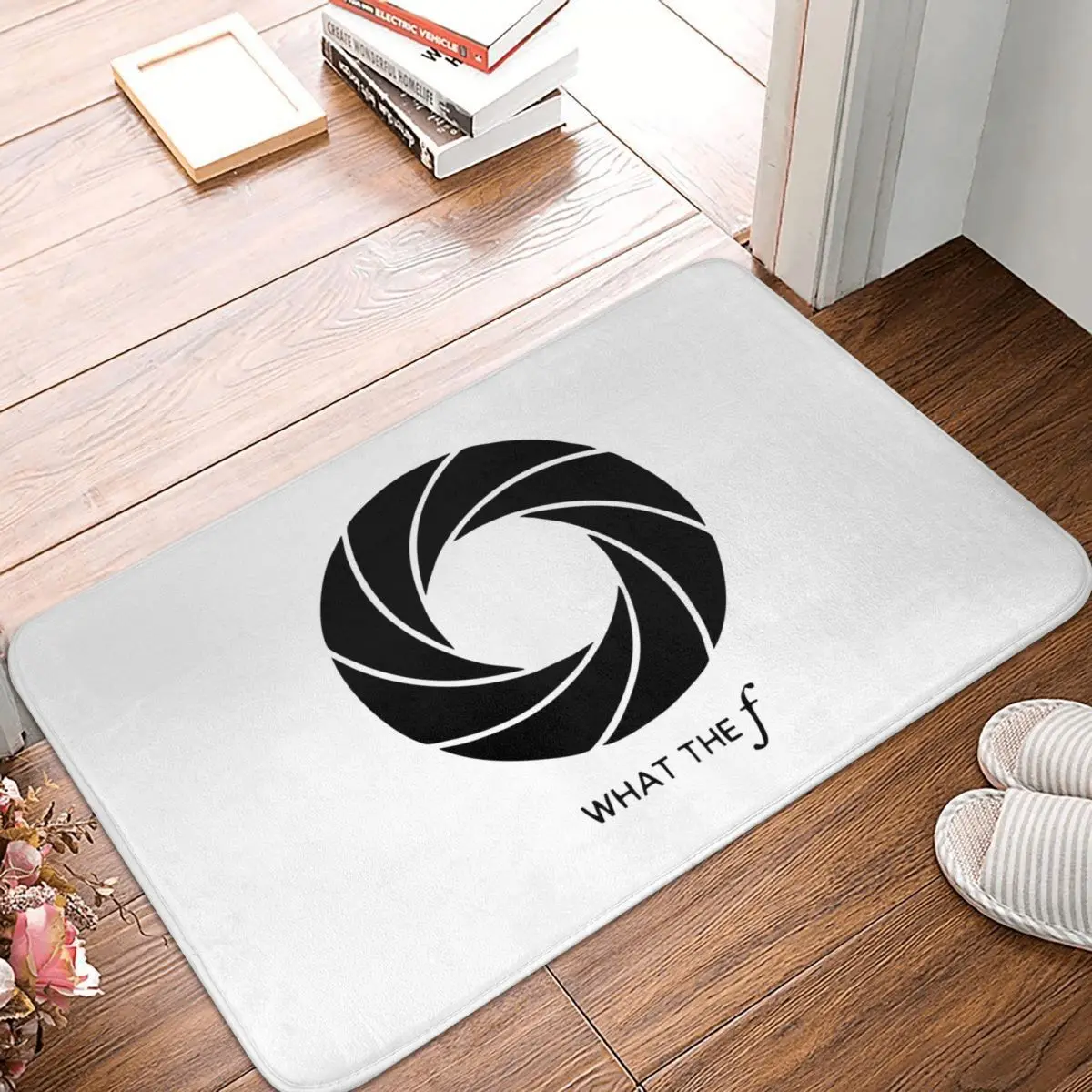 Диафрагма для объектива камеры полиэстеровый напольный коврик ног нескользящий