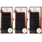 Ресницы для наращивания, норковые, 9-14 мм, 16 линий