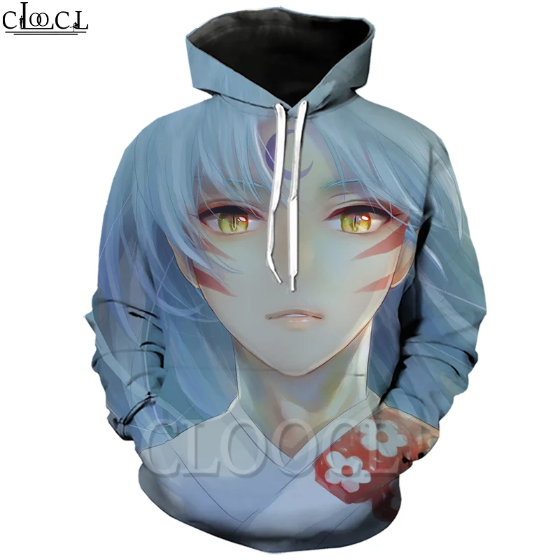 CLOOCL популярная худи японское аниме инуяся Повседневная Уличная одежда 3D печать