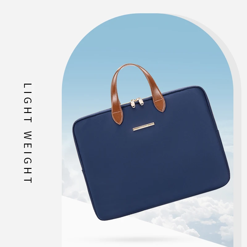 Portable Laptop Bag 14 inch Waterproof Notebook Bag Sleeve for Lenovo Huawei Matebook Apple Shoulder Briefcase With Bear Gift