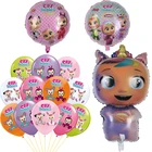 Воздушные шары Cry Babies, кукольный шар Uni Horn, розовый, фиолетовый, детский плач, волшебное украшение на день рождения для девочек, оформление детской вечеринки