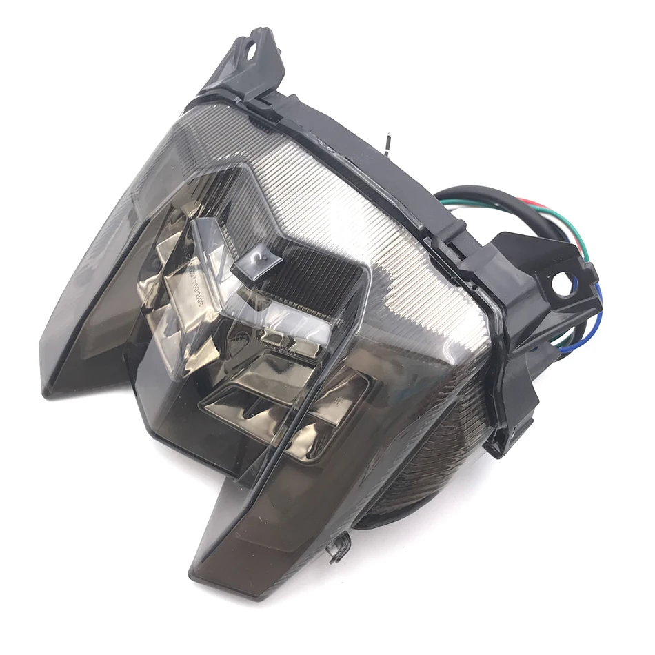 Мотоцикл светодиодный Стоп задний фонарь поворотники Индикатор Интегрированный