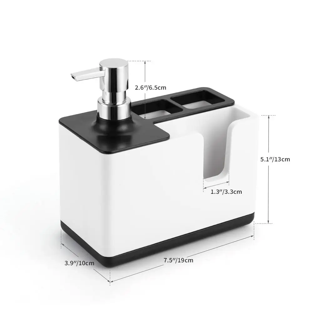 smartloc plastic hand liquid soap dispenser pump bathroom accessories storage container organizer kitchen sink drain rack free global shipping