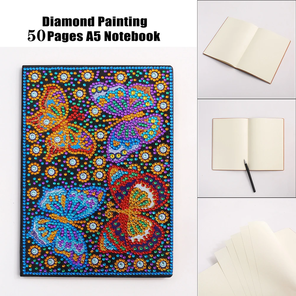 5D Ловец снов Павлин мульти-форма сделай сам алмазная живопись блокнот А5 дневник