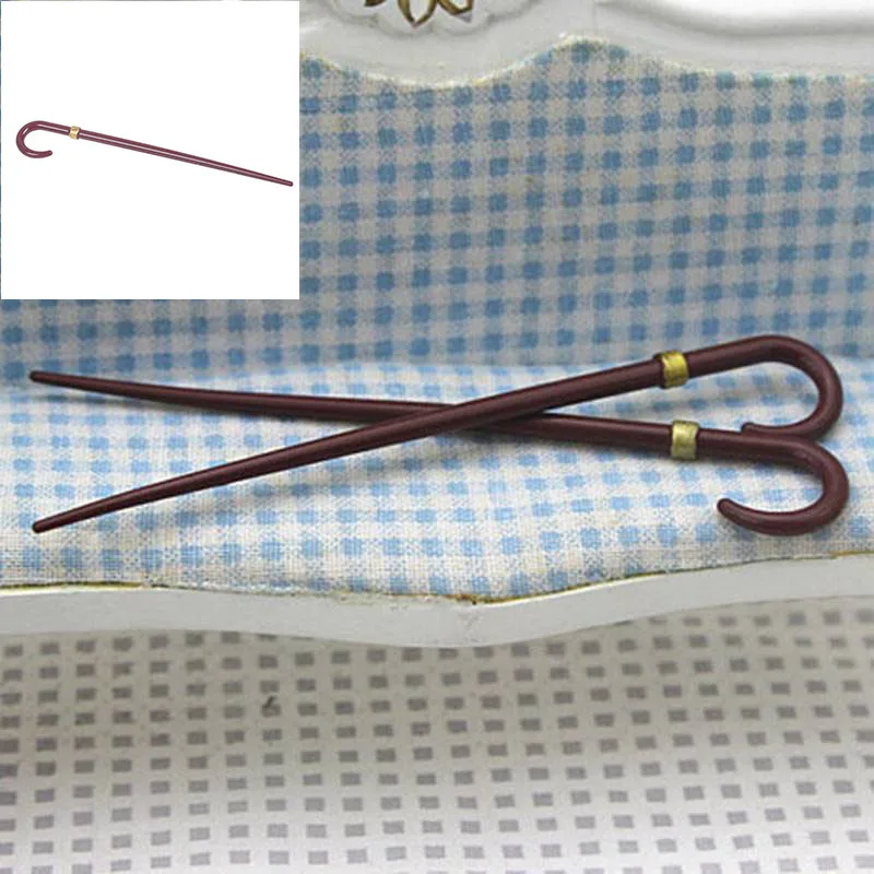 Модель игрушечной трости Crutch Миниатюрные аксессуары украшение для кукольного