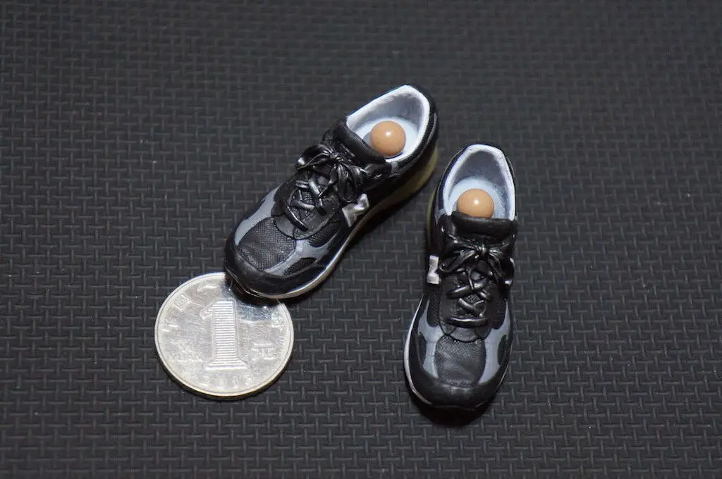 

1:6th 78042 FBI HRT Shoe Model With Peg For 12" Male Figure Body