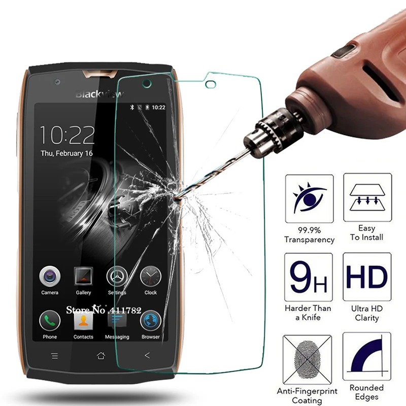 Ультратонкое закаленное стекло Blackview BV7000 Pro 9H Защитная пленка для передней панели
