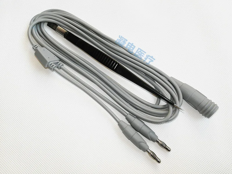 

Can Be High Voltage Bipolar Coagulation Forceps High Frequency Coagulation Device Surgery Hemostatic Silver Forceps
