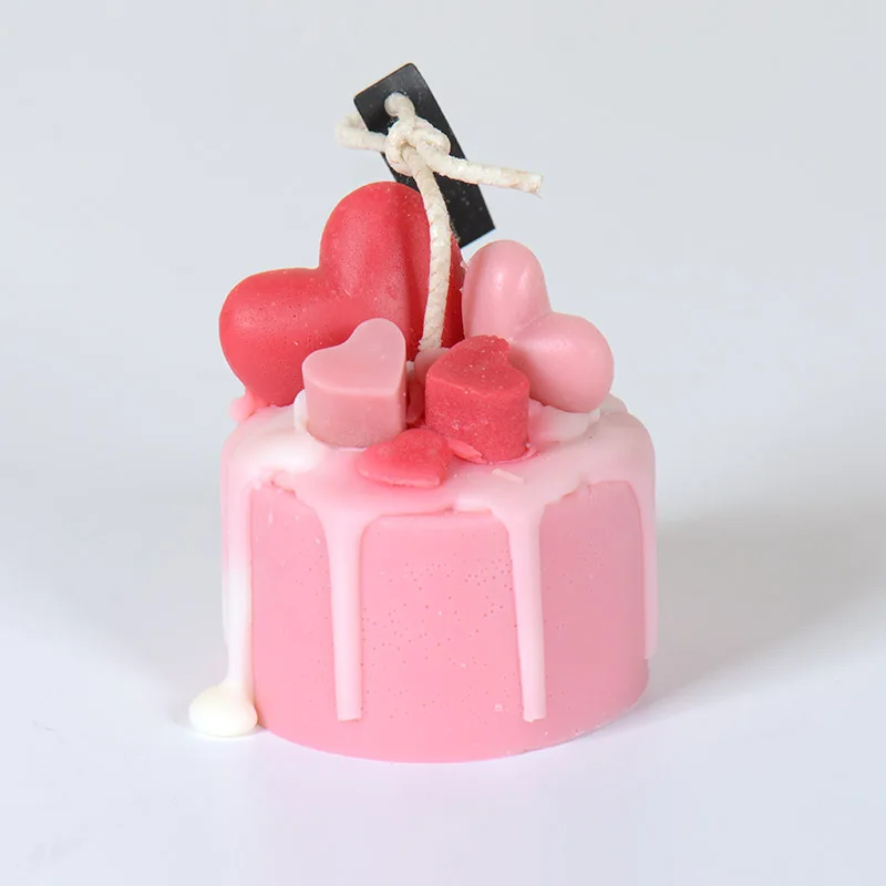 3D Cake Shape Candle Molds DIY Making Mold Birthday Gift Mould | Дом и сад