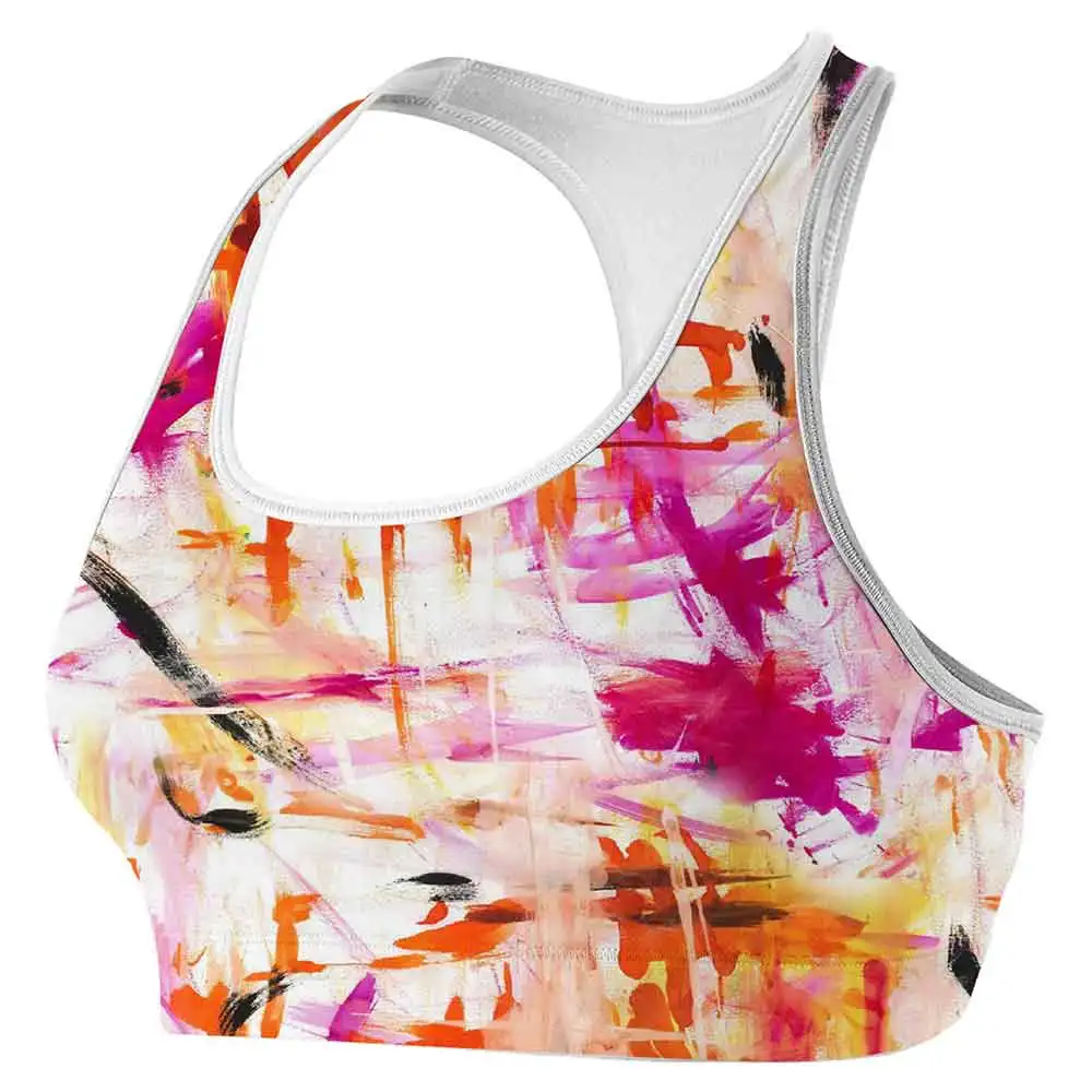 Женские бюстгальтеры без косточек розового и зеленого цвета с подкладкой