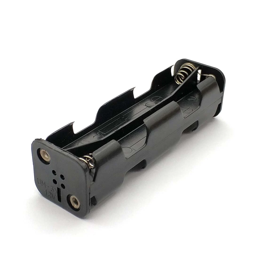 Длинная полоса Тип 8 X AA батарейный отсек держатель 12V Back To коробка для хранения