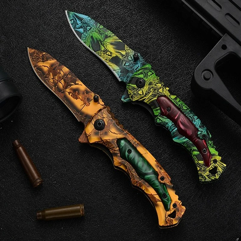 

High Hardness Folding Knife Outdoor Camping Multifunctional Outdoor Knife Folding Knife Survival Tool Folding Knife
