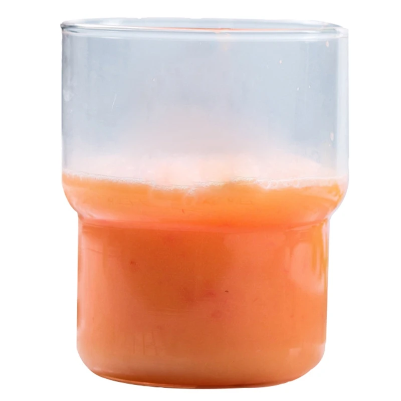 

Glass Cup Can Shape Tea Juice Milk Coffee Mug Wine Glass Drink Cup High Borosilicate Glass Durable Drinkware Coffee Mug