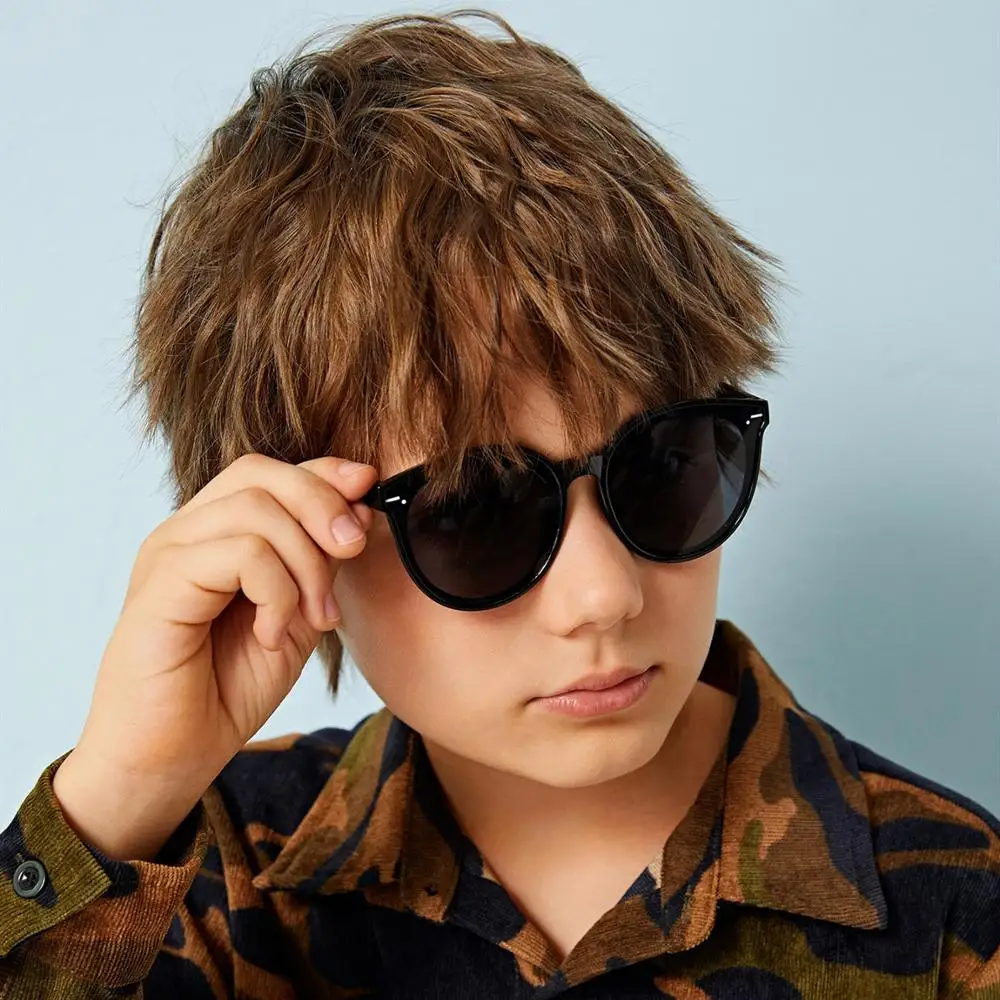 

New Fashion Kids 2021 Sunglasses Girls Brand Cat Eye Children Glasses Boys Lens Sun glasses Eyewear Gift