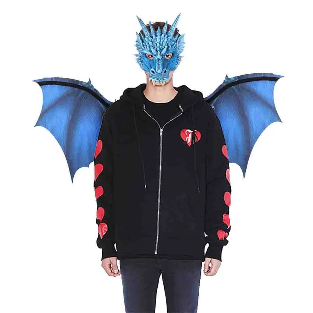 Костюм дракона на Хэллоуин для мальчиков костюм маскарадный набор маска