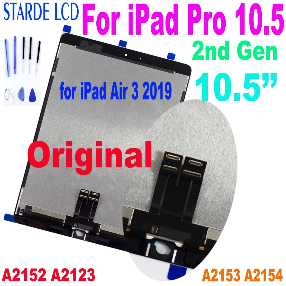   iPad Pro 10, 5 2nd Gen A2152 A2123 A2153 A2154 -         iPad Air 3 2019 10, 5  -